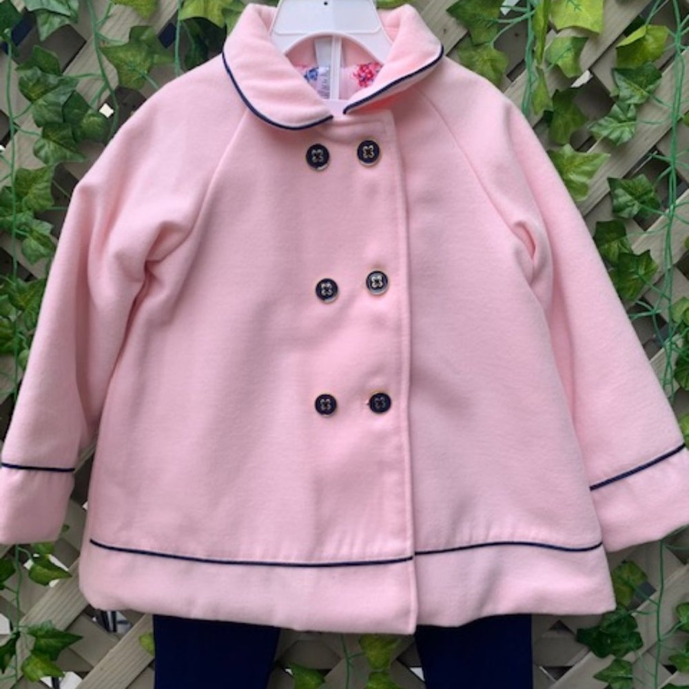 NWT Little Me 3-Piece Coat Set 4T